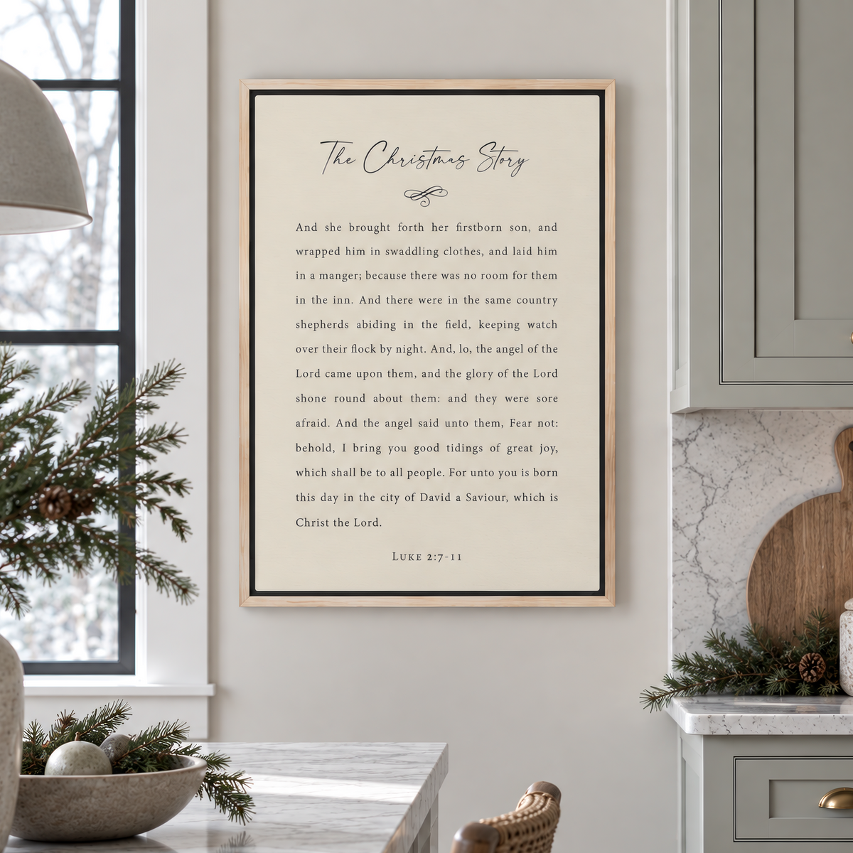 Christmas Story Art Print & Canvas