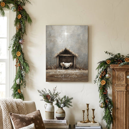 Christmas Nativity Art Print & Canvas
